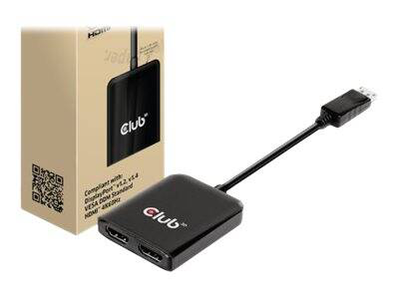 Club 3d csv-7200h / adapter / displayport male to HDMI female / 20 cm / 4k60hz (3840 x 2160) support, , medium-null