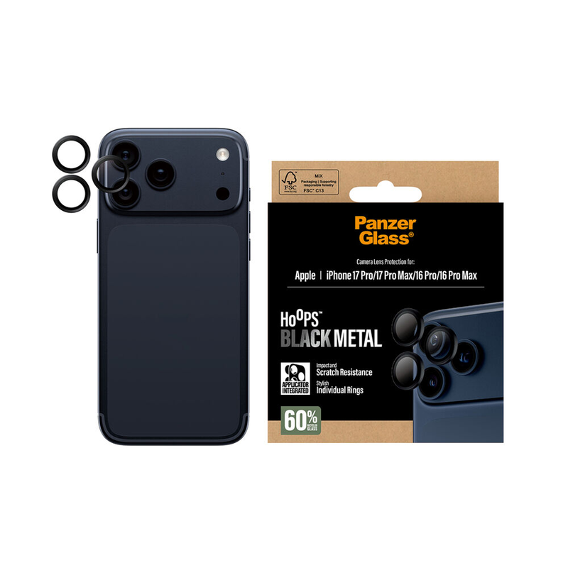 Hoops camera lens protector apple iPhone 17 pro/17 pro max/16 pro/16 pro max, , medium-null
