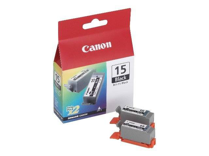 Canon bci-15 / 2-pack / black / original / ink tank / for i70, 80 / pixma ip90, ip90v, , medium-null