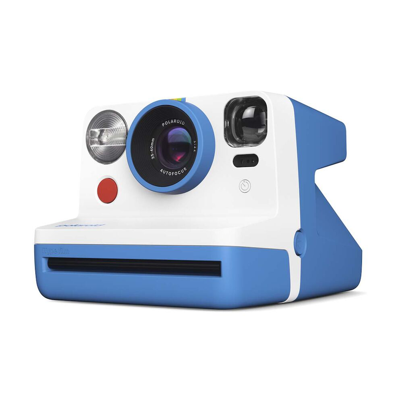 Polaroid analog instant camera now Gen2 blue-null