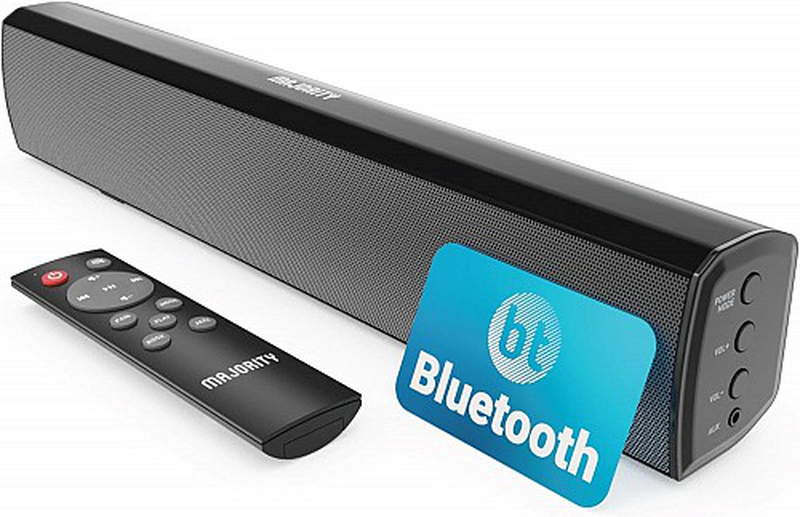 Majority bowfell soundbar 2.1 50w bt/USB/optical (uk), , medium-null