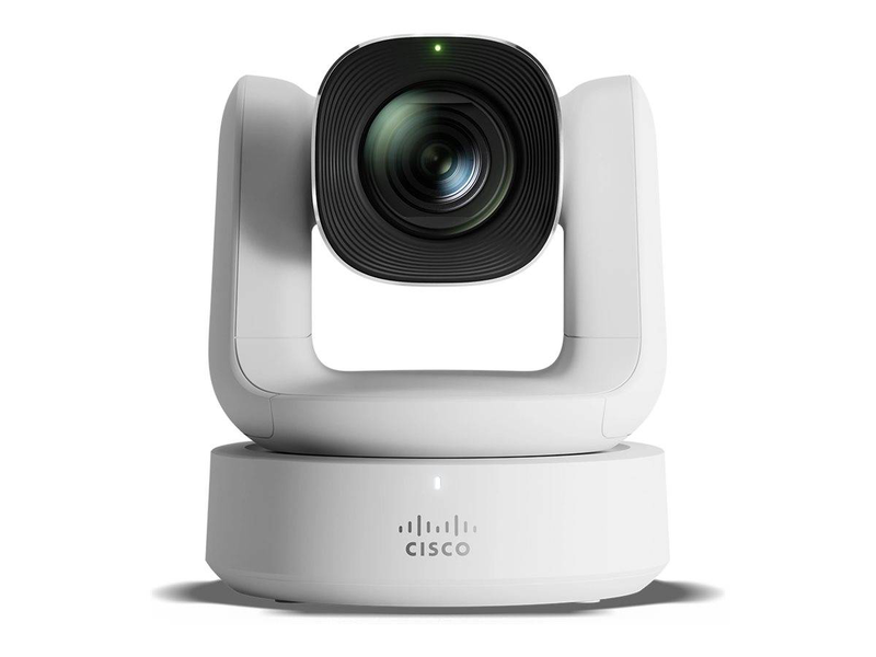 Cisco room vision ptz conference camera | 4k uhd | 12x optical zoom | arctic white, , medium-null