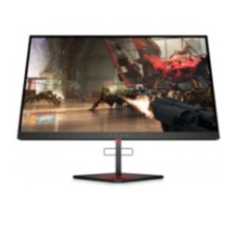 Hp monitor 24.5''  x 25f omen gaming home  a  tn led  FHD 1920 x 1080  1ms  400 nits  AMD freesync 240hz & nvidia g-sync  antiglare  height adjustable  swivel  tilt  2x USB 3.0  2x HDMI  display port 1.2  1yw  black, , medium image number null