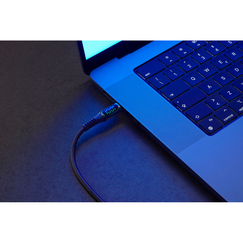 Display cable USB-c 100w black, , medium-null