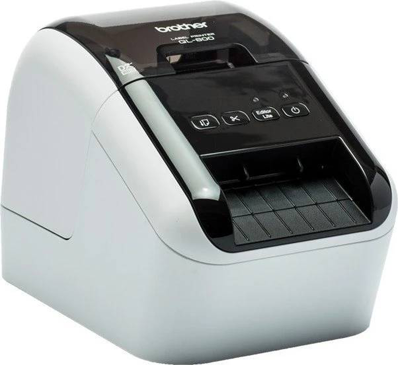 Brother ql-800 professional USB label printer black red 300dpi 93 labels/min auto cutter dk rolls-null