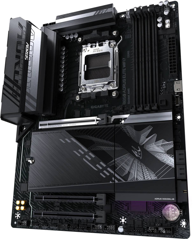 Gigabyte b850 aorus elite Wi-Fi7 am5 atx ddr5 motherboard, , medium-null