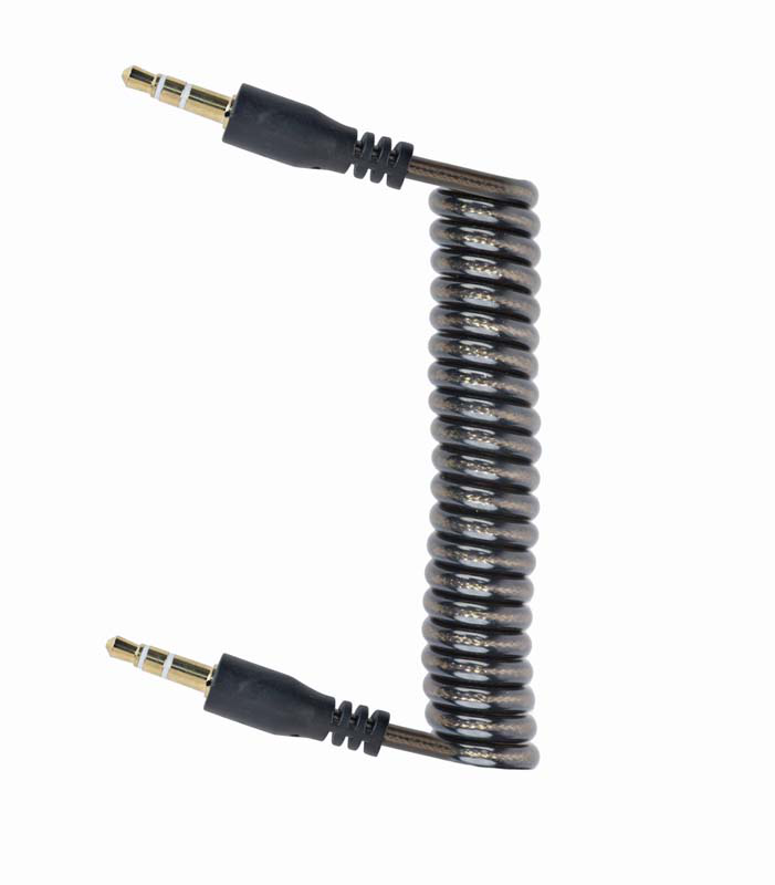 Cablexpert3.5mm spiral audio cable1,8, , medium-null