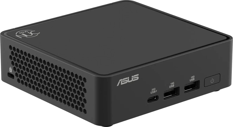 Asus nuc 15 pro slim barebone mini pc rnuc15crku700002 Intel Core ultra 7 255h arc 140t Wi-Fi 7 no ram no SSD no os black-null