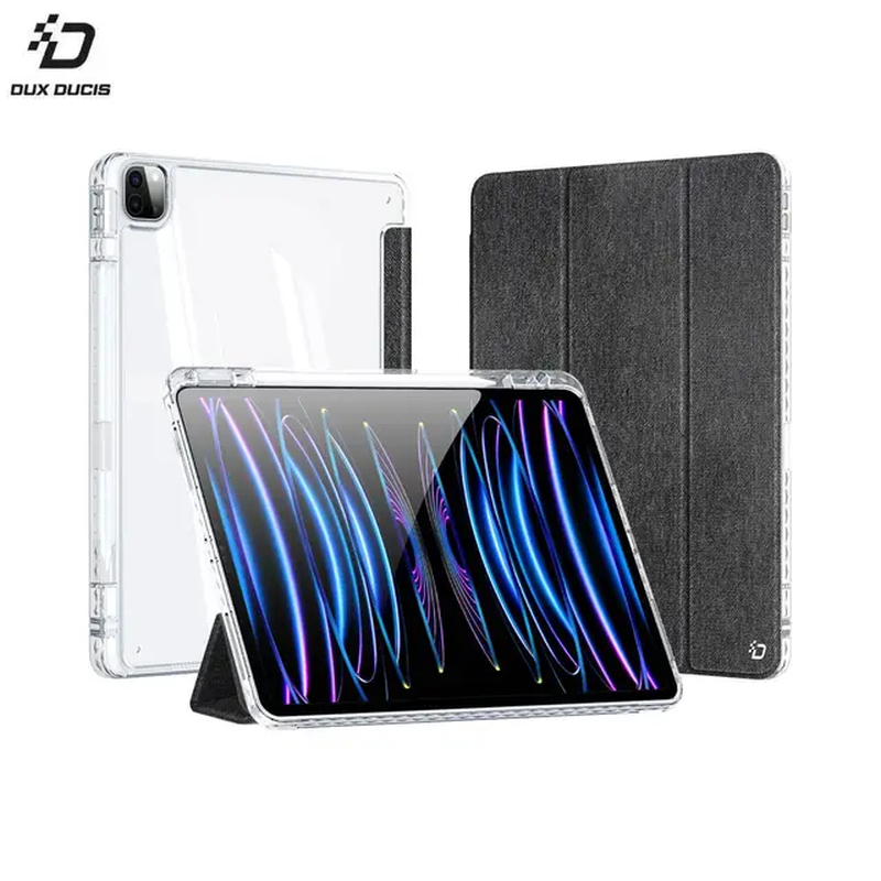 Dux ducis case unid foldable with pencil storage for ipad Air 13 (2024) / pad pro 12.9 (2018/2020/2021/2022) black, , medium-null