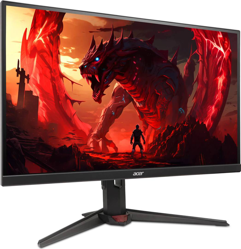 Acer nitro xv240yw3bmiiprx 23.8" ips full HD 1920x1080 240hz 1ms freesync premium hdr gaming monitor 2x HDMI displayport speakers height pivot black-null