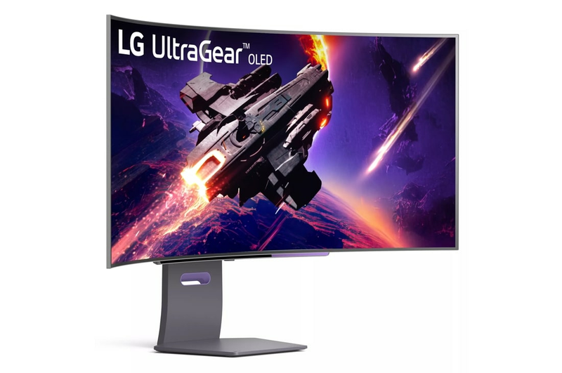 Lg ultragear 45gs95qe-b 45" &omicron;&theta;ό&nu;&eta; OLED curved 240hz uwqhd 3440x1440, , medium-null