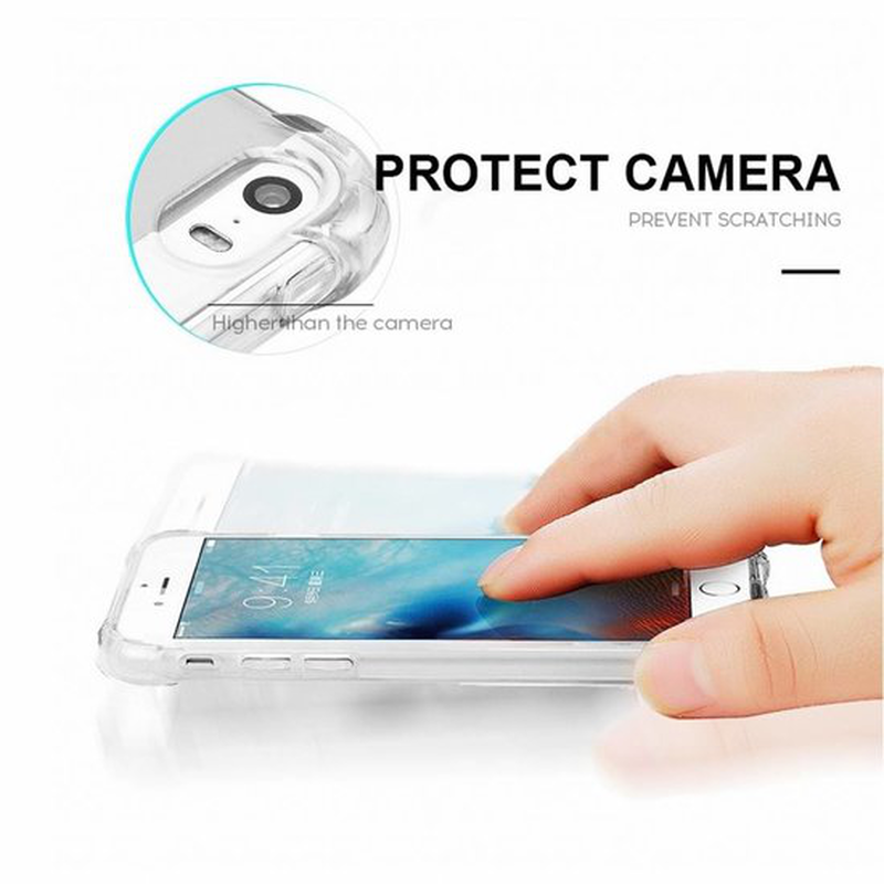 Samsung a40 military grade drop-tested clear case image number null