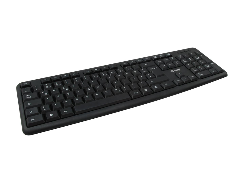 Equip life - keyboard and mouse set - USB - portuguese - black, , medium-null