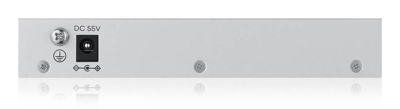 Zyxel gs1200-5hpv3 5-port gigabit web-managed poe+ switch, 4 poe+ ports, 68w budget-null
