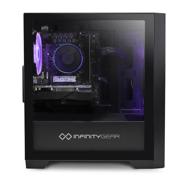 Infinity gear fusion 3s rev.4 (core i3-14100f/16GB ddr4/500GB ssd/windows) desktop pc-null