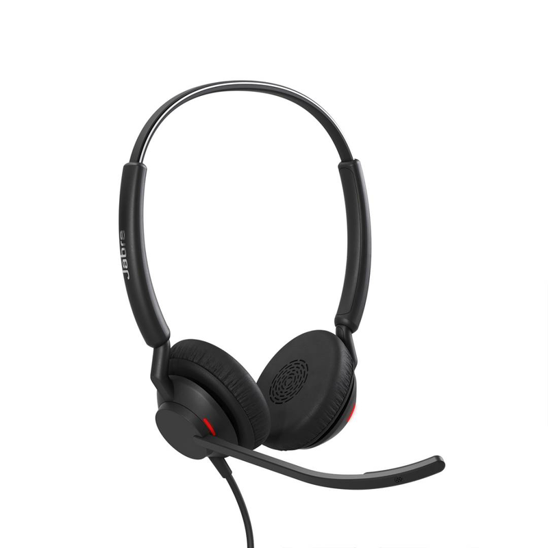 Jabra engage 40 uc stereo USB-a wired contact center headset 2-mic engage plus balancedvoice black-null