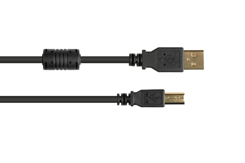 Good connections gc-m0081 - 2 m - USB a - USB b - USB 2.0 - male/male - black - cable - digital - 2 m-null