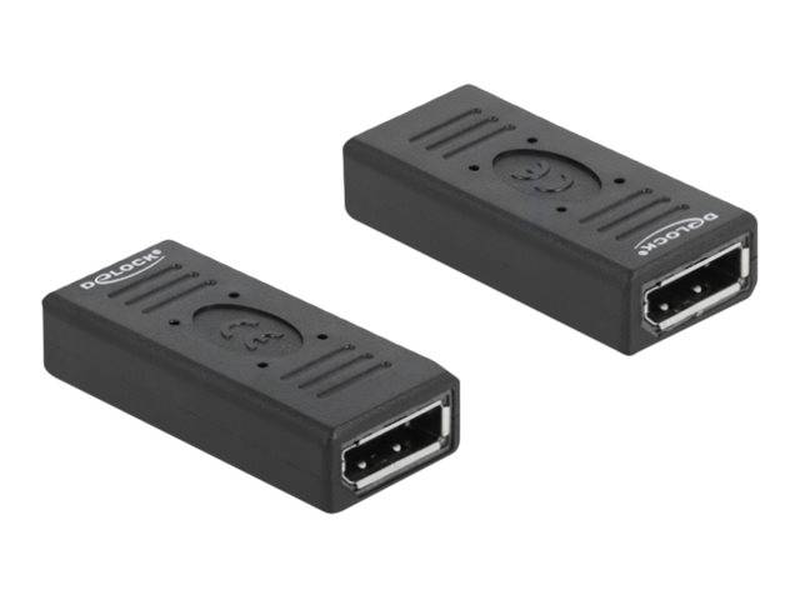 Delock displayport adapter | displayport 1.2 | 4k60hz | black, , medium-null