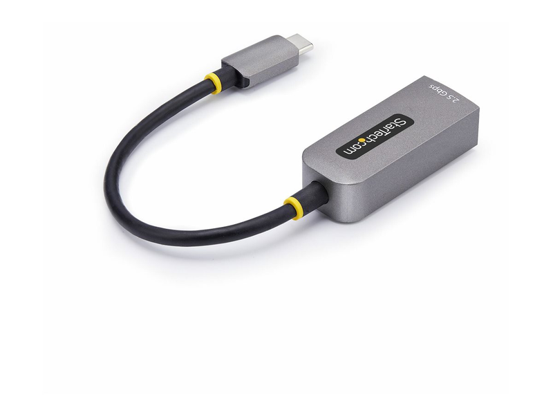Startech.com 2.5GBe USB-c to ethernet adapter - network adapter - USB-c 3.2 Gen 1 / thunderbolt 3 - 10m/100m/1g/2.5 gigabit ethernet - space grey-null