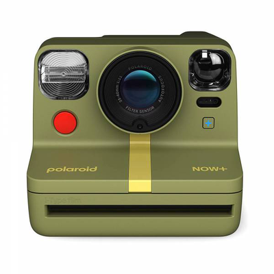 Polaroid analog instant camera now + Gen2 forest green
