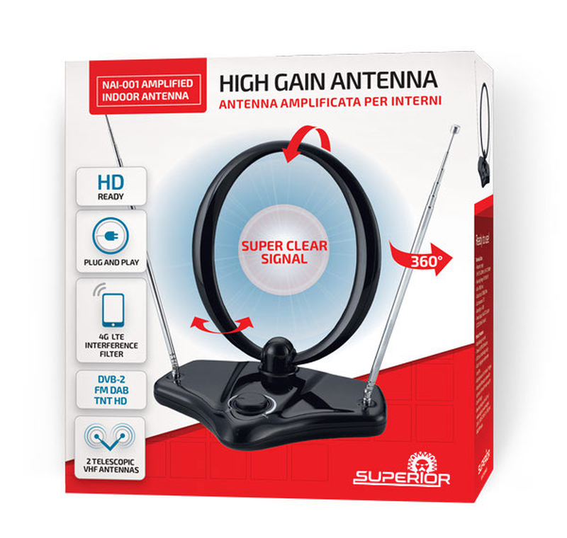 Superior digital indoor TV antenna, , medium-null
