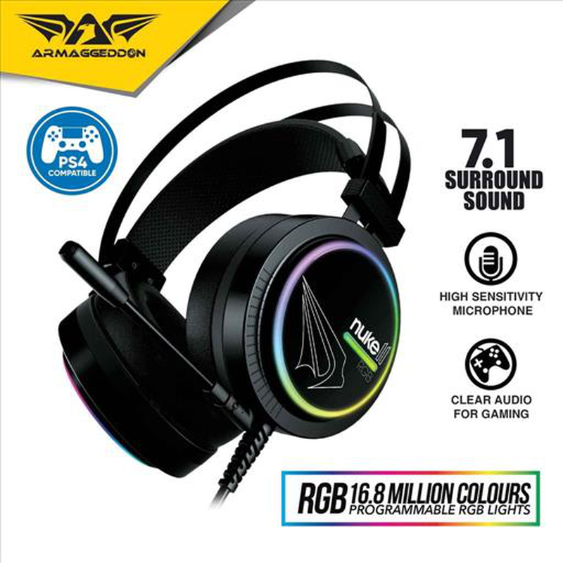 Armaggeddon nuke 11 7.1 pro gaming headset, , medium-null