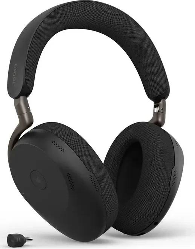 Jabra evolve3 85 uc wireless headset USB-c dongle black with wireless charging pad-null
