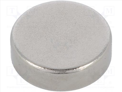 Magnet permanent neodymium h:3mm &oslash;:10mm, , medium