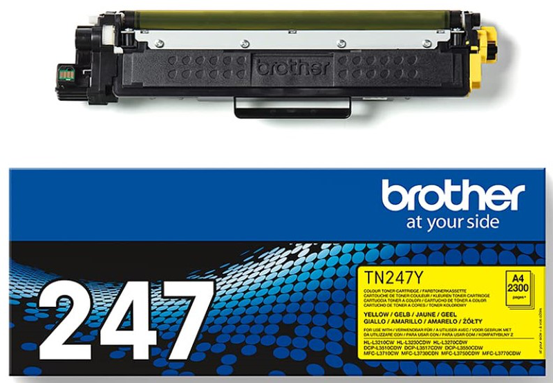 Brother tn-247y toner cartridge yellow, , medium-null