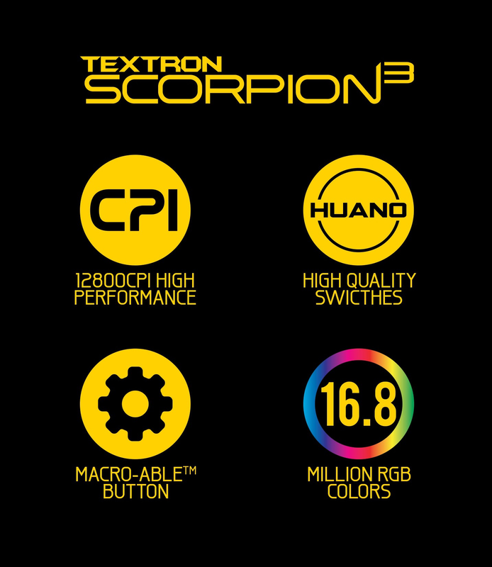 Armaggeddon scorpion 3 pro-gaming mouse with free mousepad, , medium-null