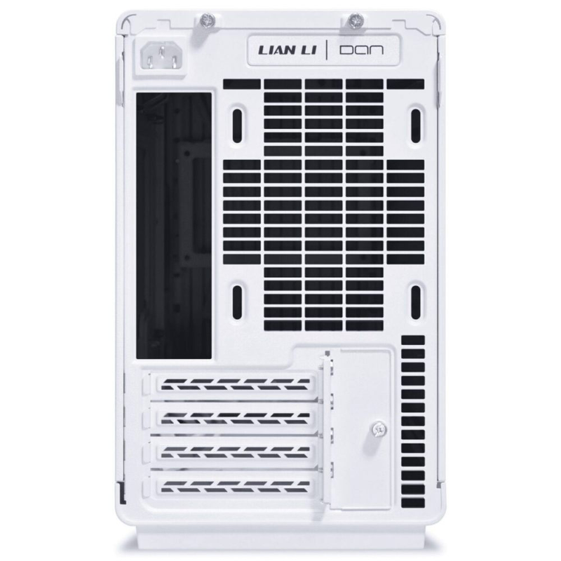Lian li dan case a3 m-atx all mesh steel-fabric pc case from daniel hansen (white)-null