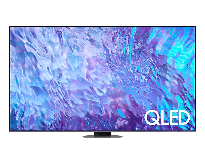 Samsung τηλεόραση 98" 4k QLED qe98q80catxxh, , medium-null