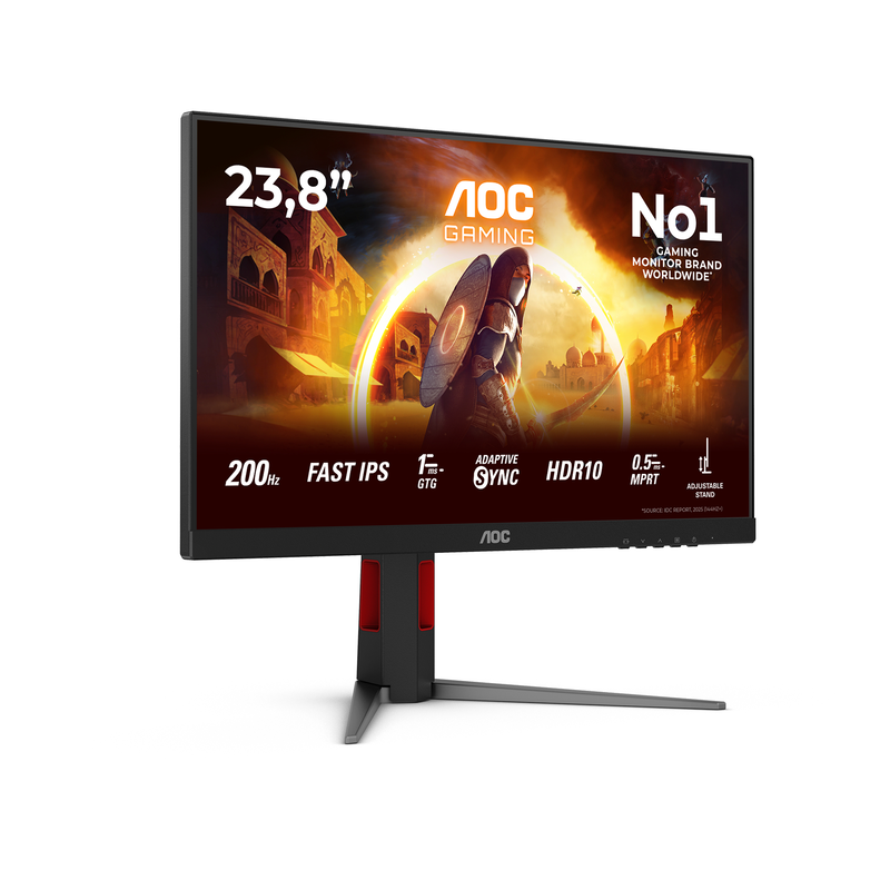 Aoc 24g4ha/bk 23.8" monitor ips 200hz 1920x1080, , medium-null