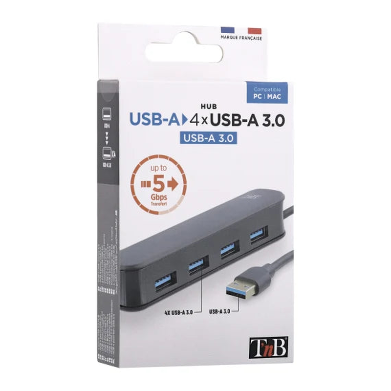 Tnb hub USB-a to 4x USB-a 3.0, , medium-null
