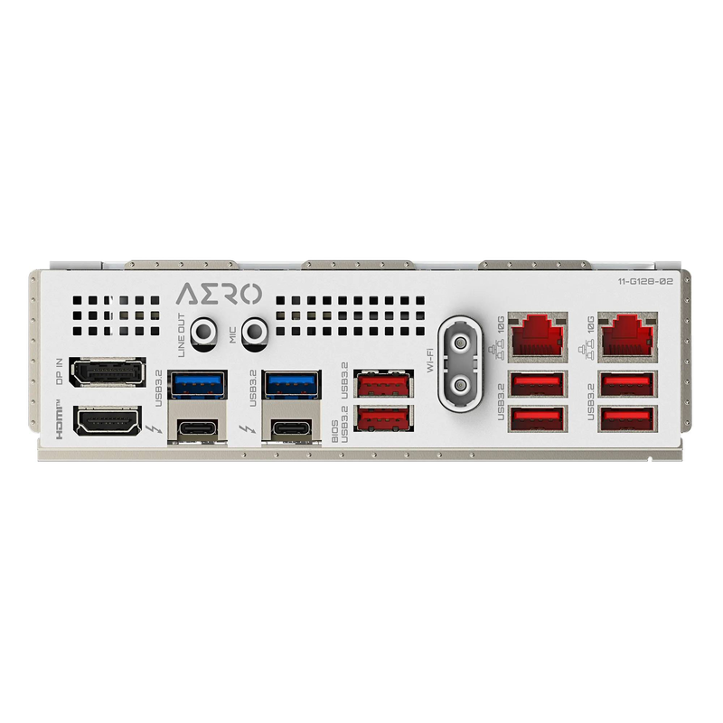 Gigabyte z890 aero d e-atx motherboard lga 1851 intel z890 ddr5 pcie 5.0 Wi-Fi 7 thunderbolt 5 dual 10GBe silver-null