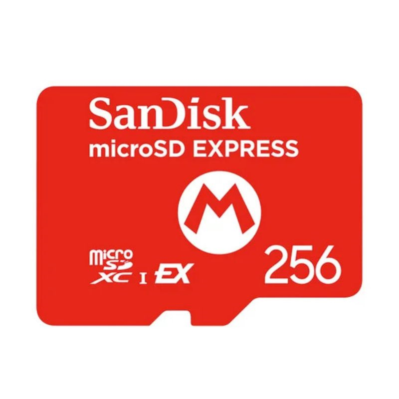 Nintendo switch 2 super mario micro sd card sandisk, , medium-null