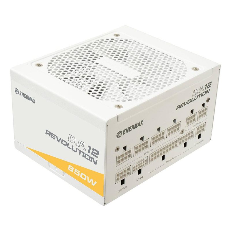 Enermax revolution d.f.12 850w eTV850g atx 3.1 psu 80 plus gold fully modular 12v-2x6 compact 122mm black-null