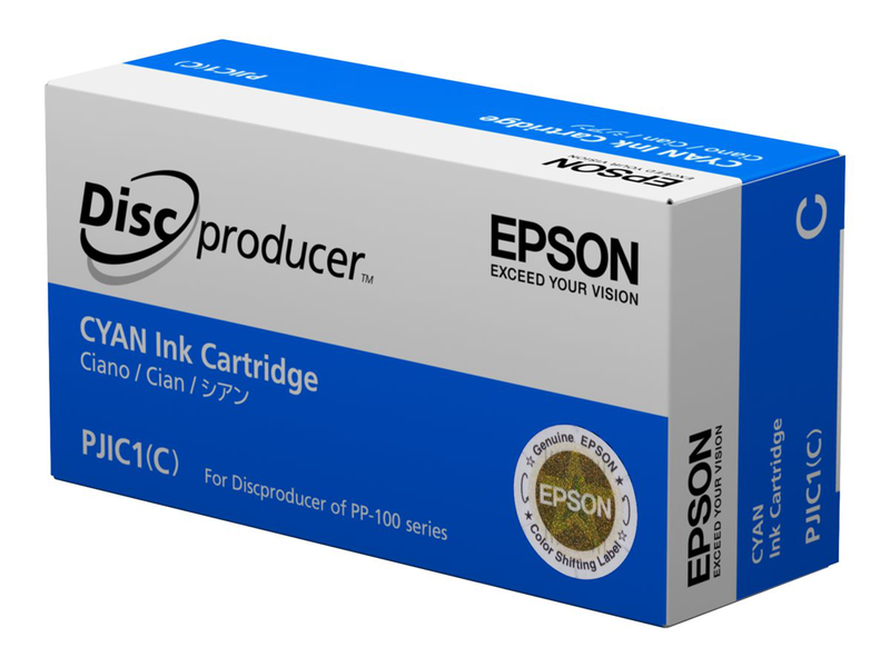 Epson discproducer pjic7(c) - cyan - original - ink cartridge, , medium-null