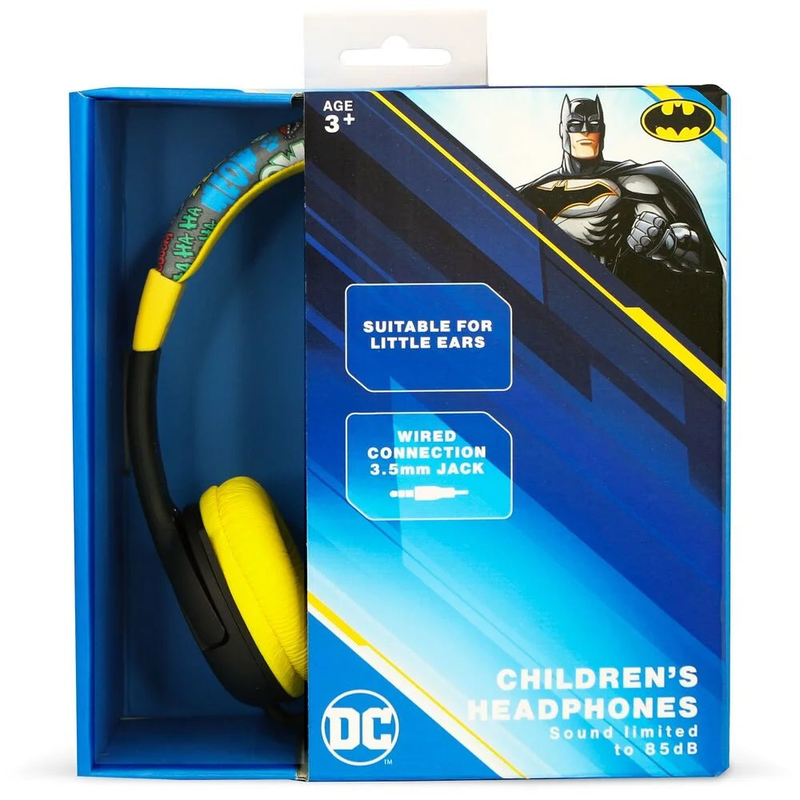 Batman dc comics batman kids headphones, , medium-null
