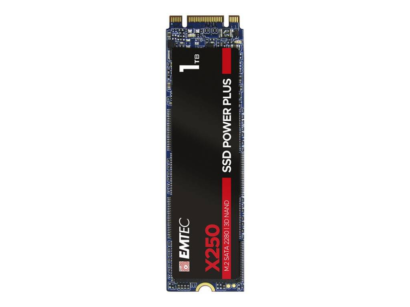 Emtec SSD power plus x250 / solid state drive / 1TB / internal / m.2 2280 / sata 6GB/s-null