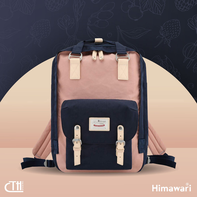 Himawari backpack blue/pink-null