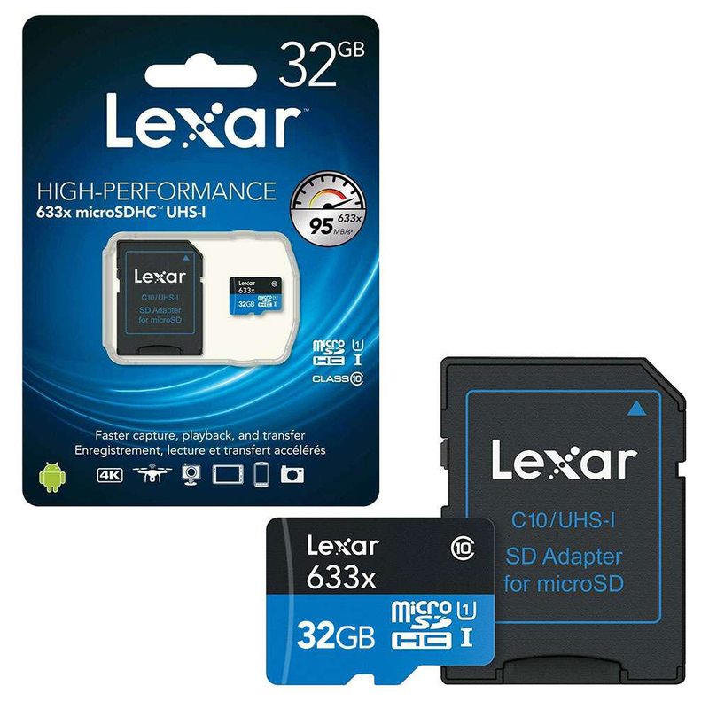 Lexar high-performance 633x microsdhc&trade;/microsdxc&trade; uhs-i 32GB-null