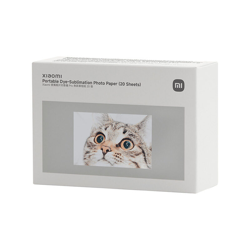 Xiaomi portable dye-sublimation photo paper (20 sheets), , medium-null