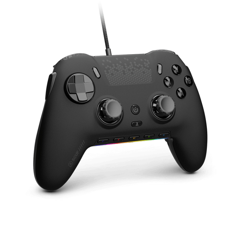 Scuf envision pc gaming controller with anti-drift (black) ( 601-178-01-001-na )-null
