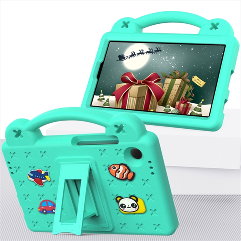 Kids protective shockproof case samsung tab a9 a11 x110 x115 x130 x135 8.7inch green, , medium-null