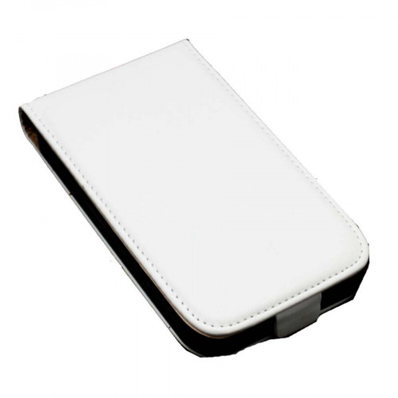 Leather case for Samsung J100 white, , medium-null