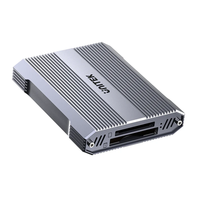 Unitek r1022 dual read/write card reader USB-c to sd4.0+micro sd3.0+cf express 2.0, , medium