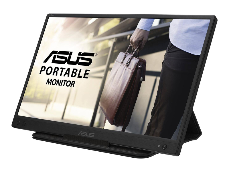 Asus zenscreen mb166c 15.6" full HD 1920&times;1080 ips USB-c portable monitor 60hz 5ms anti-glare eye care black-null