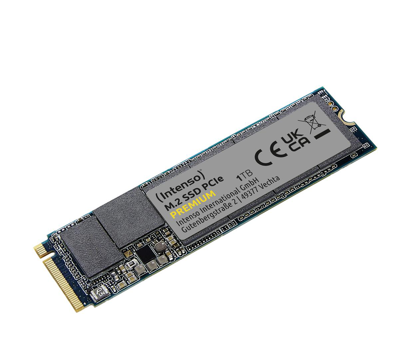 Intenso premium - SSD - 1TB - internal - m.2 2280 - pcie 3.0 x4 (nvme)-null