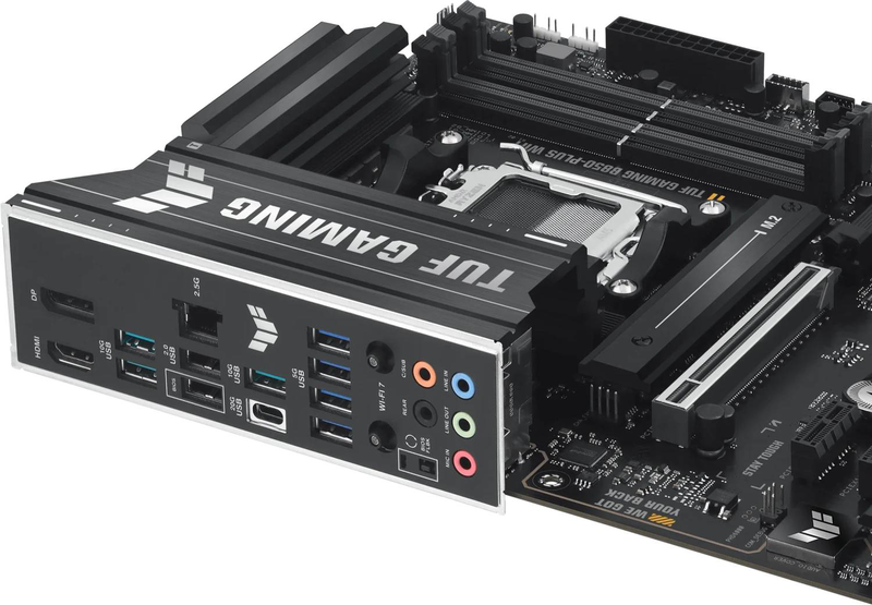 Asus tuf gaming b850-plus Wi-Fi AMD am5 atx motherboard ddr5 pcie 5.0 Wi-Fi 7, , medium-null